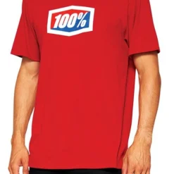 100% Officieel T-shirt - Rood
