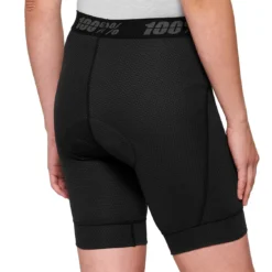 100% Ridecamp Damesbroek Met Voering - Zwart -Fiets Vonk Verkoopwinkel RidecampWomenShortwLiner black 4