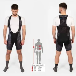 Endura SingleTrack Bibliner - Zwart 14 Endura SingleTrack Bibliner - Zwart -Fiets Vonk Verkoopwinkel Sizing E5089 SingleTrack Bibliner M