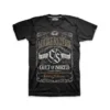LOOSE RIDERS T-shirt ''Whiskey'' - Zwart