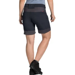 VAUDE Dames Fietser AM - Dames Shorts Zwart 5 VAUDE Dames Fietser AM - Dames Shorts Zwart -Fiets Vonk Verkoopwinkel Women cyclist AM shorts phantom black schwarz 3