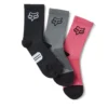 Fox Racing Dames 6" Ranger Sock Prepack Multi