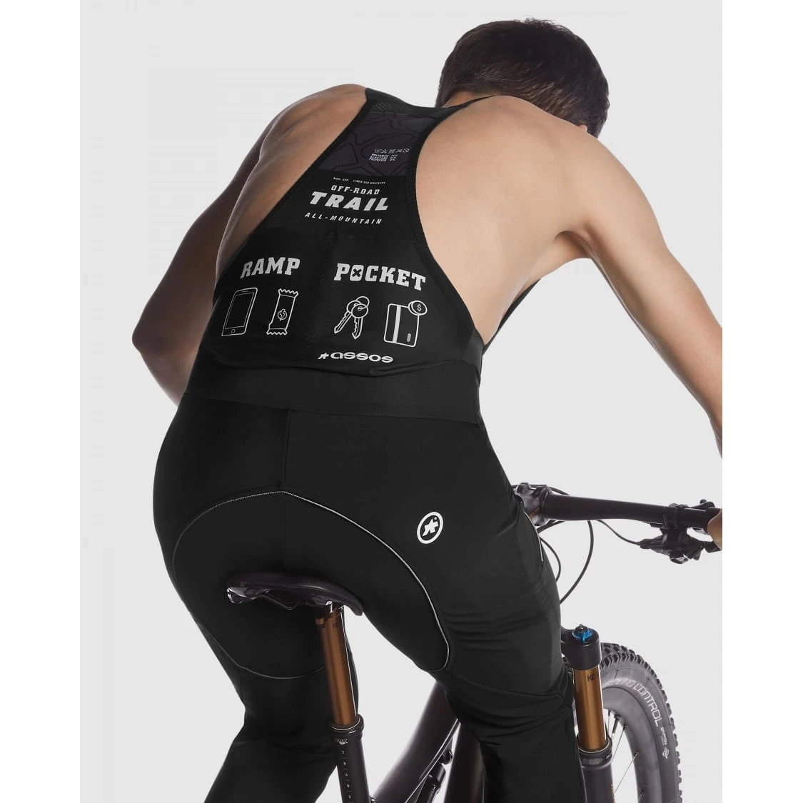 Assos TRAIL Winter Cargo Broek Zwart Serie 4 Assos TRAIL Winter Cargo Broek Zwart Serie - Afbeelding 4