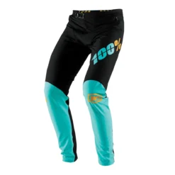 100% R-Core X DH Broek - Turquoise/Zwart