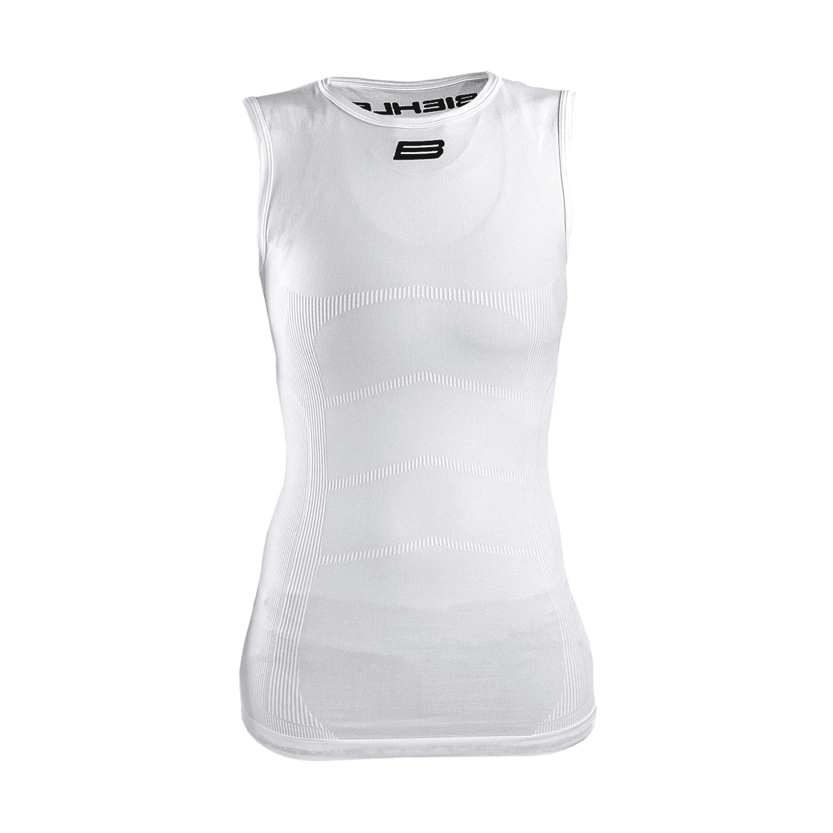 Naadloze Pro Baselayer Mouwloze Damestrui - Wit 1 Naadloze Pro Baselayer Mouwloze Damestrui - Wit