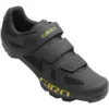 Giro RANGER - Dirt Shoes - Zwart/cascade Groen