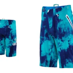 100% Celium Tiedyed Enduro/Trail Short - Blauw