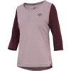 IXS Carve X Vrouwen Henley - Taupe-Raisin