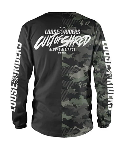 LOOSE RIDERS Tech Heren Jersey Longsleeve - Tweekleurig 1 LOOSE RIDERS Tech Heren Jersey Longsleeve - Tweekleurig