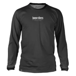LOOSE RIDERS Tech Heren Jersey Longsleeve - God's Eye - Zwart