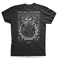 LOOSE RIDERS Lifestyle Heren T-Shirts - God's Eye - Zwart -Fiets Vonk Verkoopwinkel image247