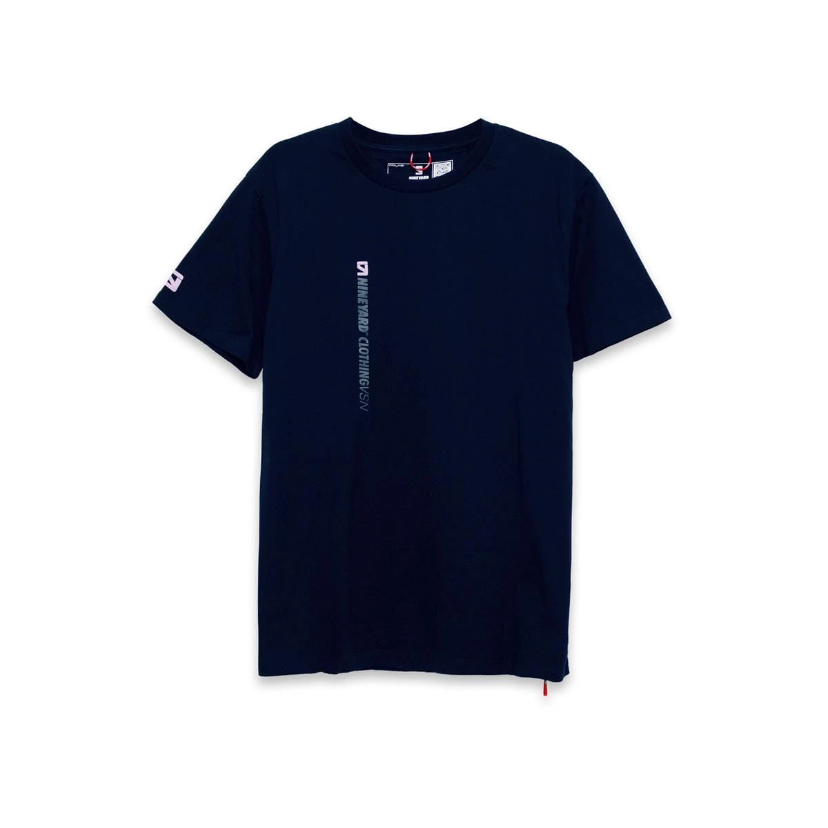 STREET. Paffed T-shirt - Navy 1 STREET. Paffed T-shirt - Navy