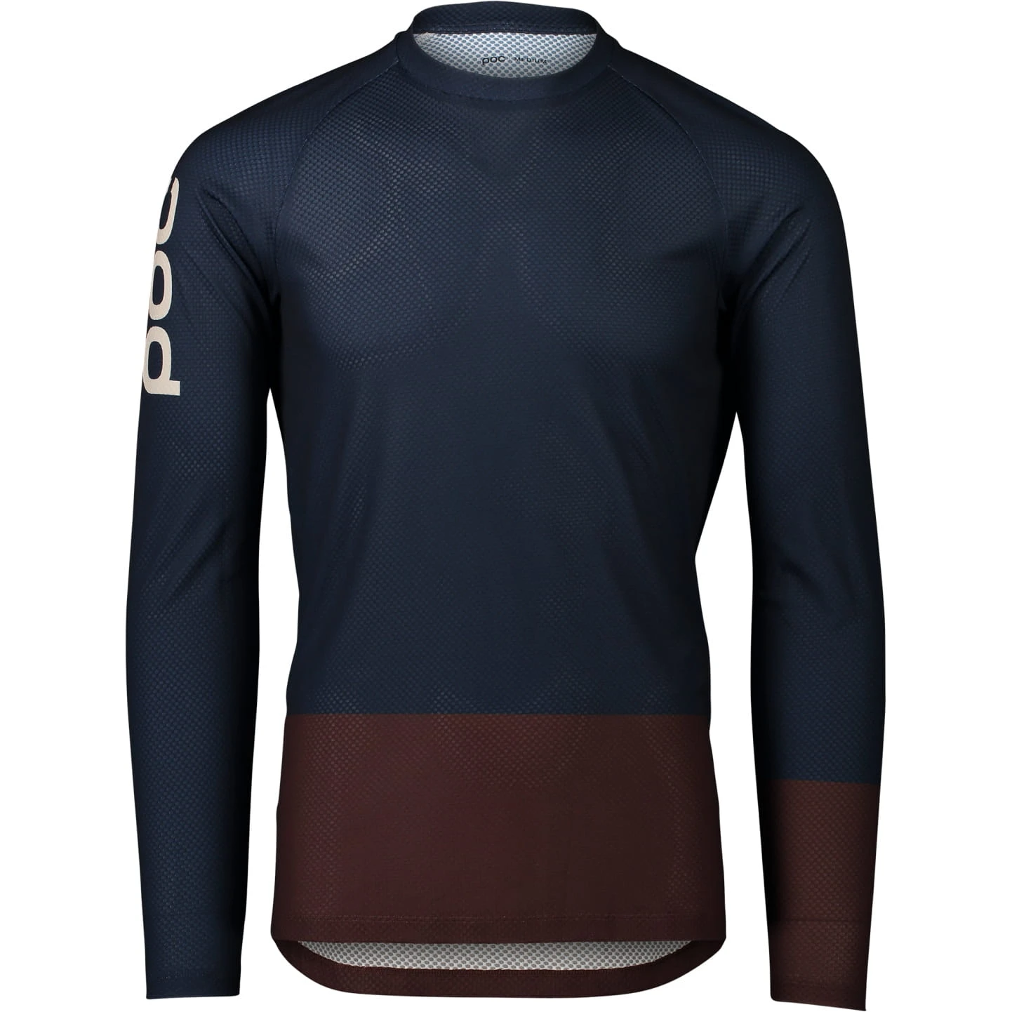 POC MTB Pure LS Jersey - Tourmaline Navy/Axinite Brown 1 POC MTB Pure LS Jersey - Tourmaline Navy/Axinite Brown