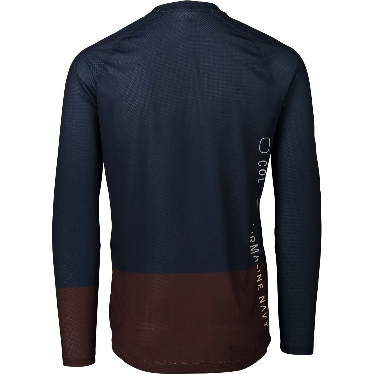 POC MTB Pure LS Jersey - Tourmaline Navy/Axinite Brown 2 POC MTB Pure LS Jersey - Tourmaline Navy/Axinite Brown - Afbeelding 2