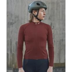 POC Thermische Damestrui - Granaatrood -Fiets Vonk Verkoopwinkel poc womens ambient thermal jersey 1133 garnet red 3 1 1224040