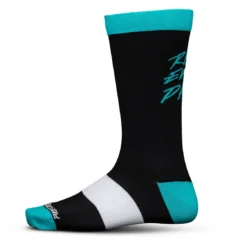 Ride Concepts Ride Every Day Socks - Zwart/Aqua