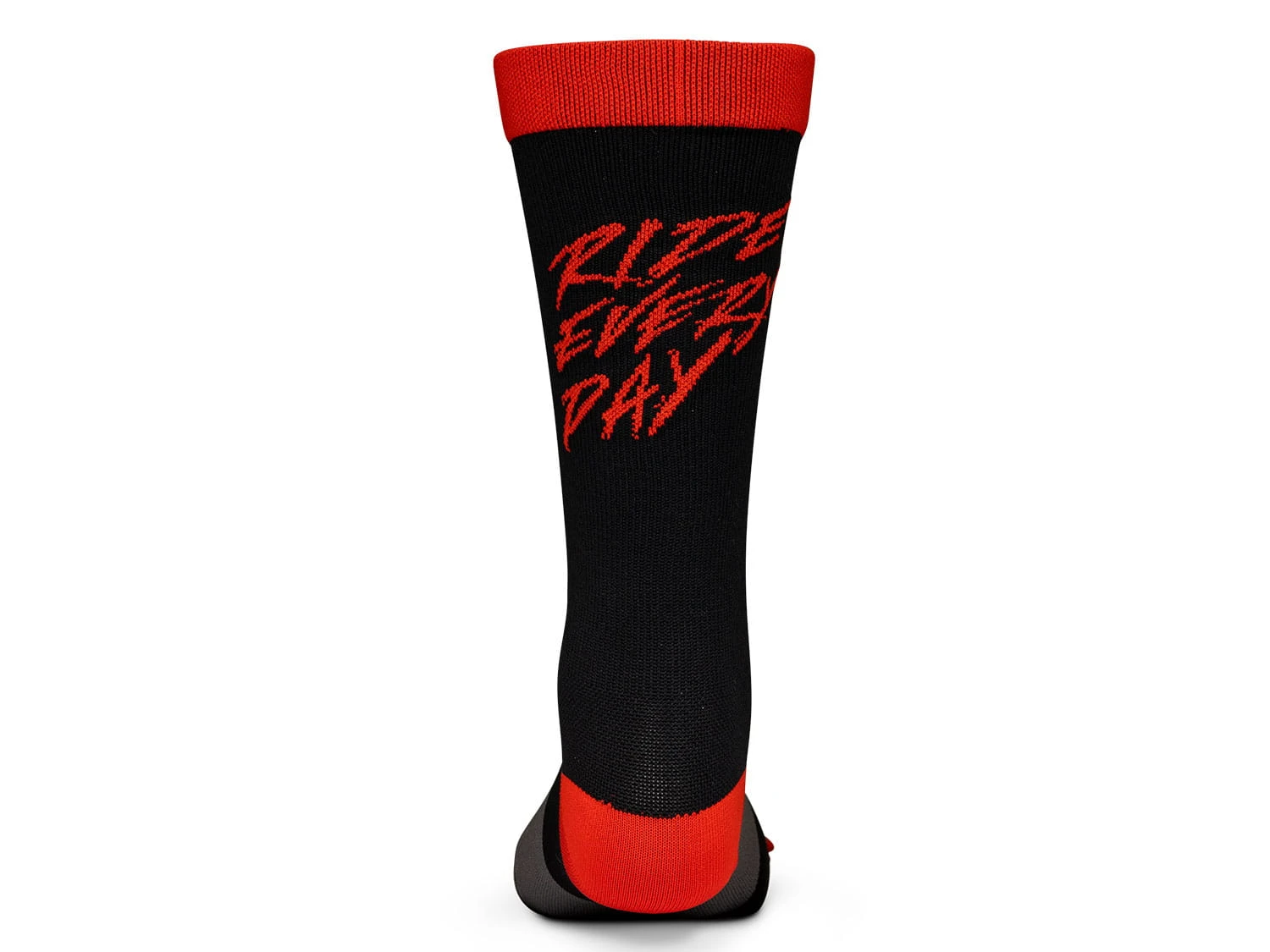 Ride Concepts Ride Every Day Socks - Zwart/Rood 2 Ride Concepts Ride Every Day Socks - Zwart/Rood - Afbeelding 2