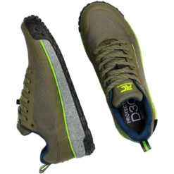 Ride Concepts Tallac Flat Herenschoen - Olijf/Limoen 8 Ride Concepts Tallac Flat Herenschoen - Olijf/Limoen -Fiets Vonk Verkoopwinkel ride concepts mtb schuhe bike shoes tallac flat 4