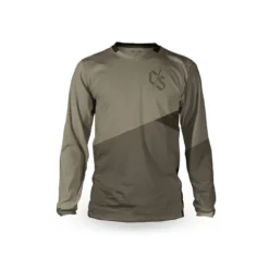 LOOSE RIDERS C/S Heritage Jersey Lange Mouw - Beige/Grijs/Groen